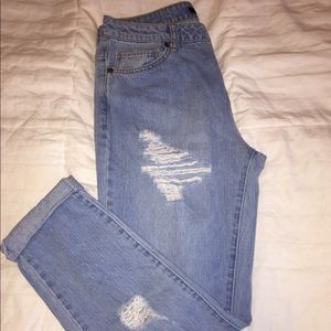 Forever 21 Ripped Jeans